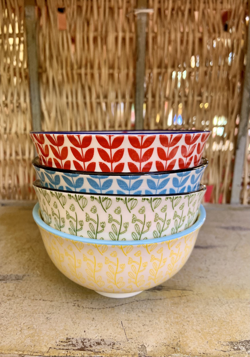 Set of Four Inside Out Bowls