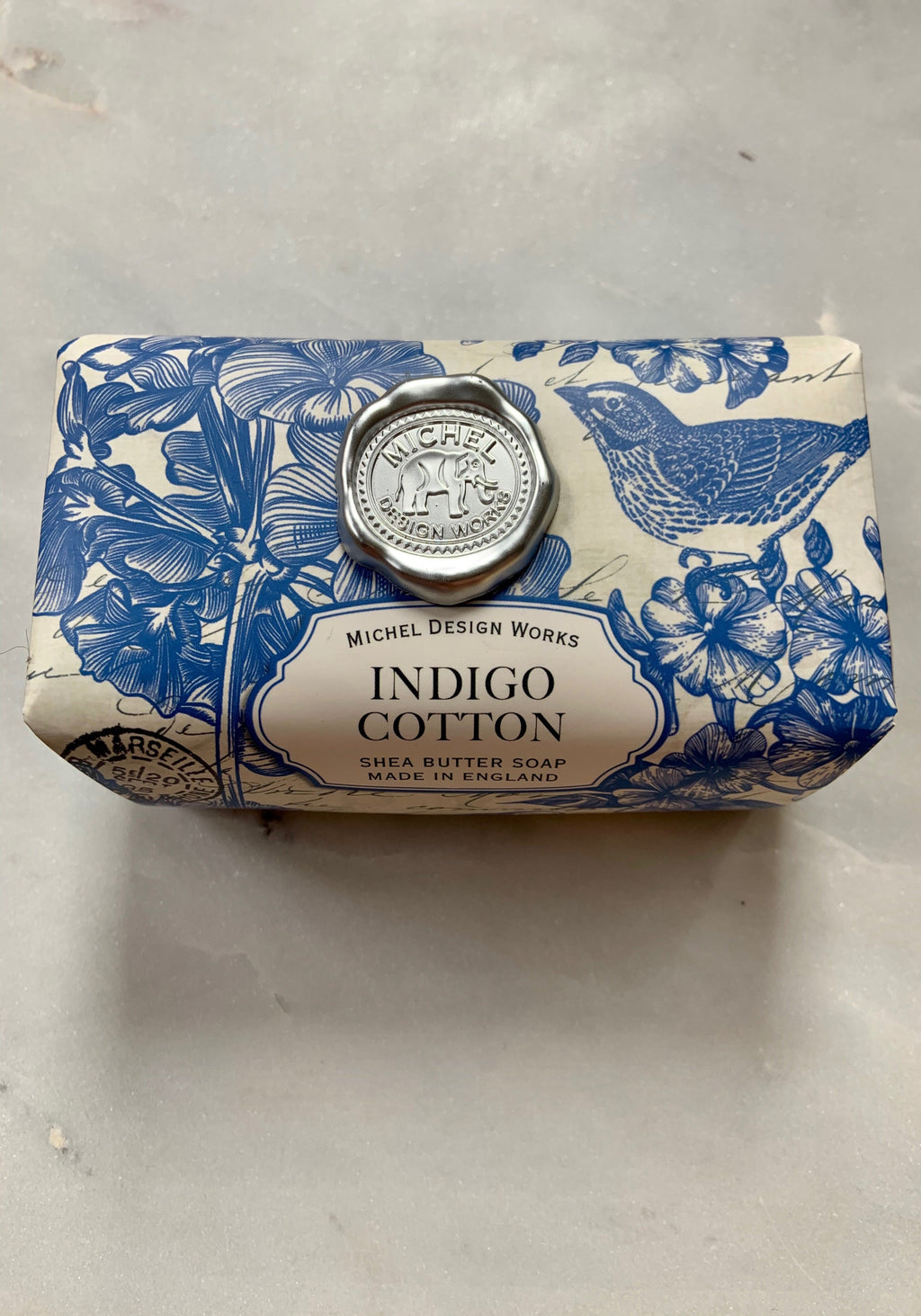 Indigo Cotton Bar Soap