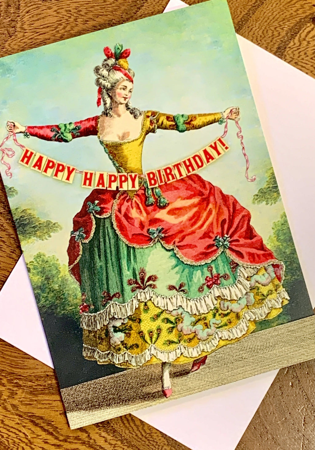 Regal Happy Birthday Card Card