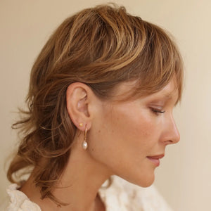 Freshwater Pearl Drop Earring