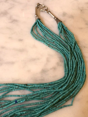 Afghan Turquoise Necklace