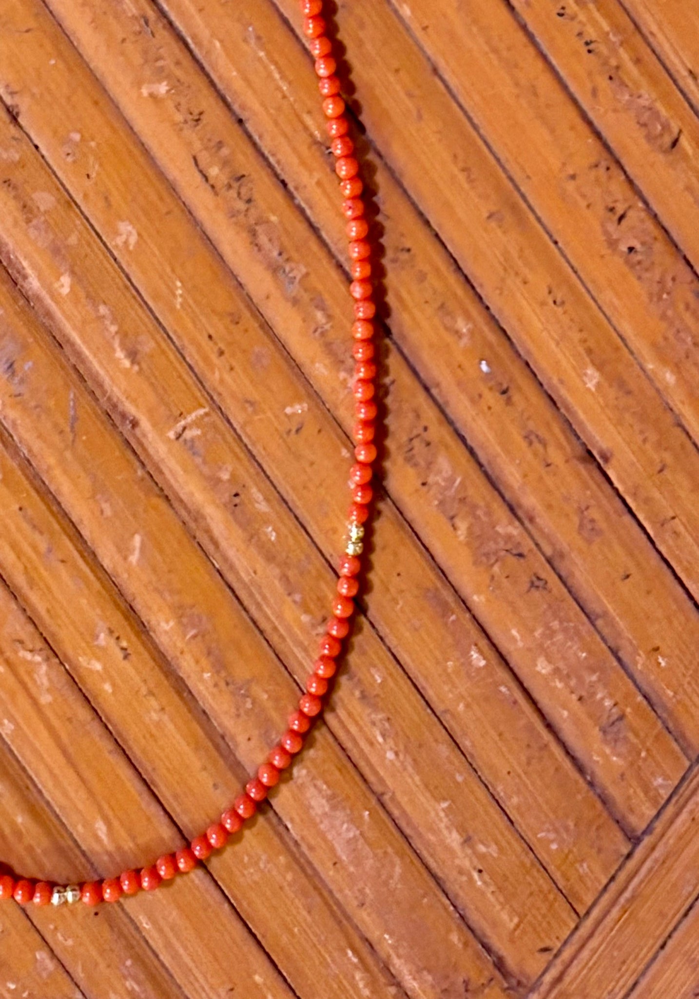Dainty Coral Necklace