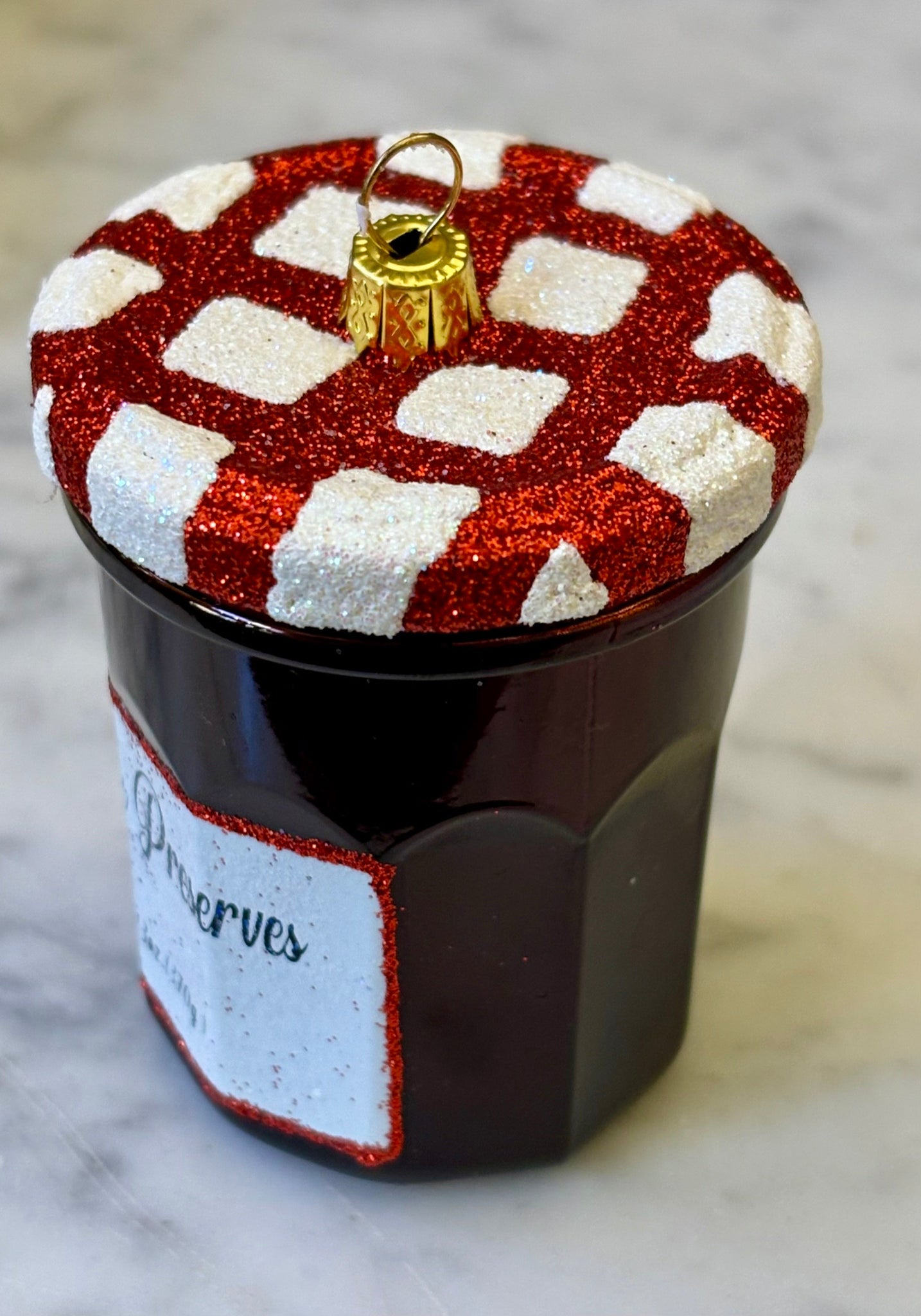 Raspberry Preserves Ornament