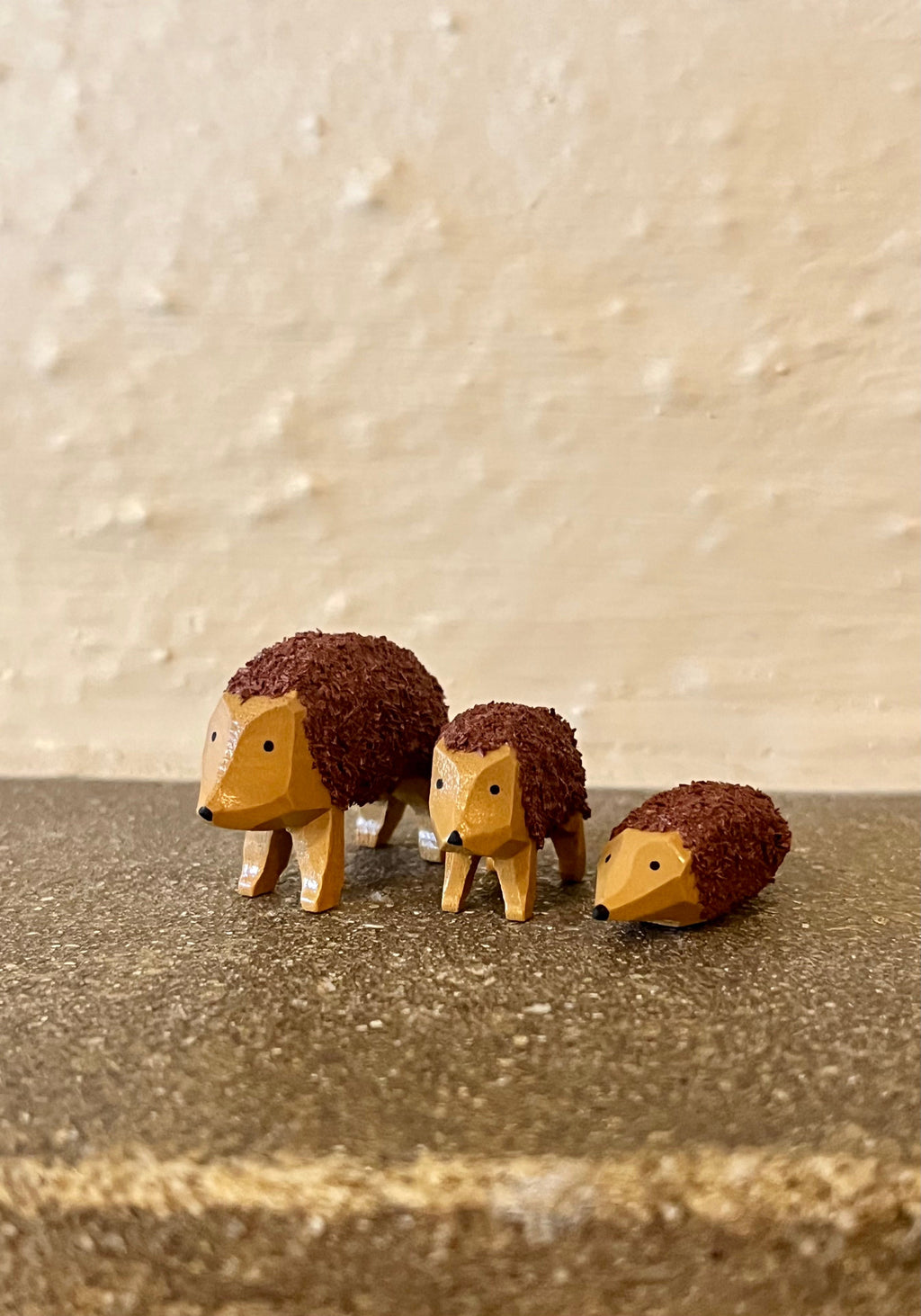 Miniature Hedgehog Family