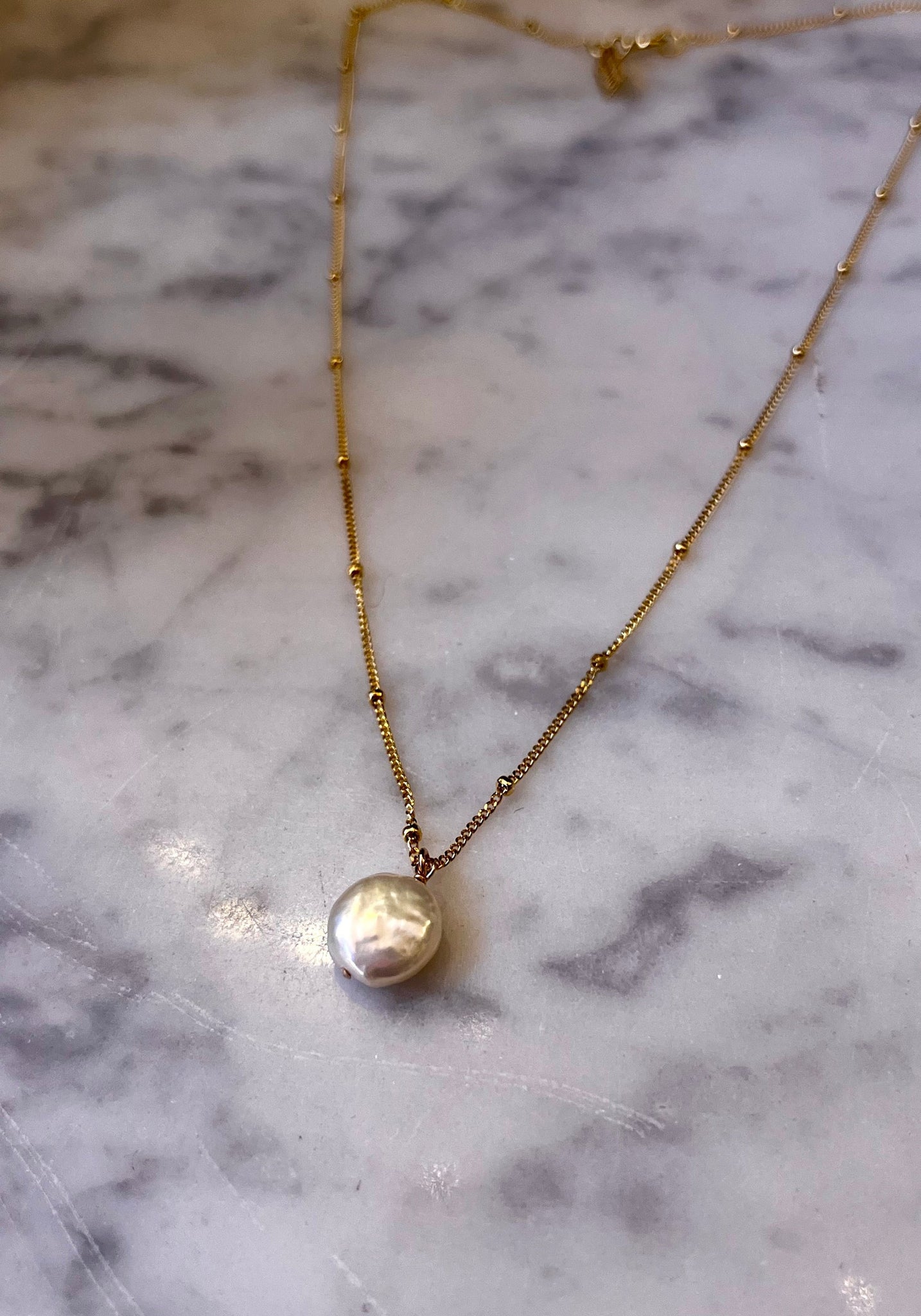 Pearl Pendant Necklace