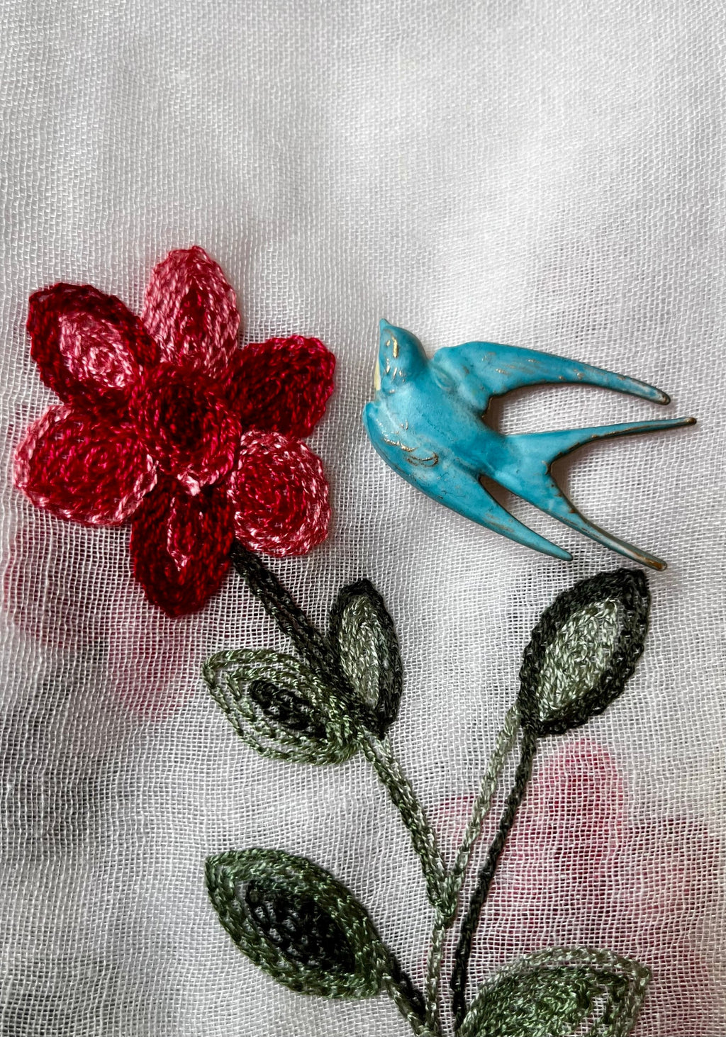 Swallow Brooch