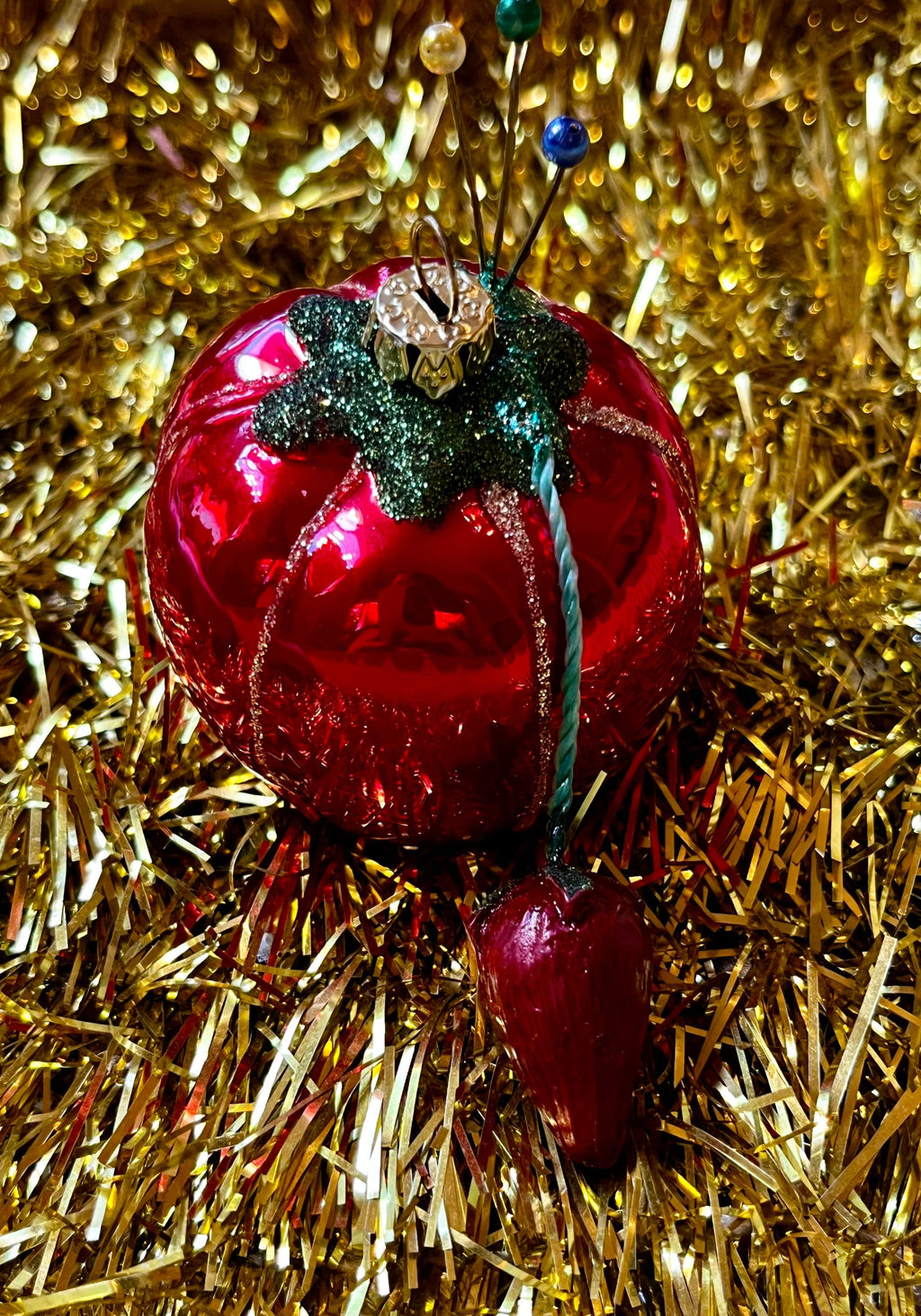 Pin Cushion Ornament