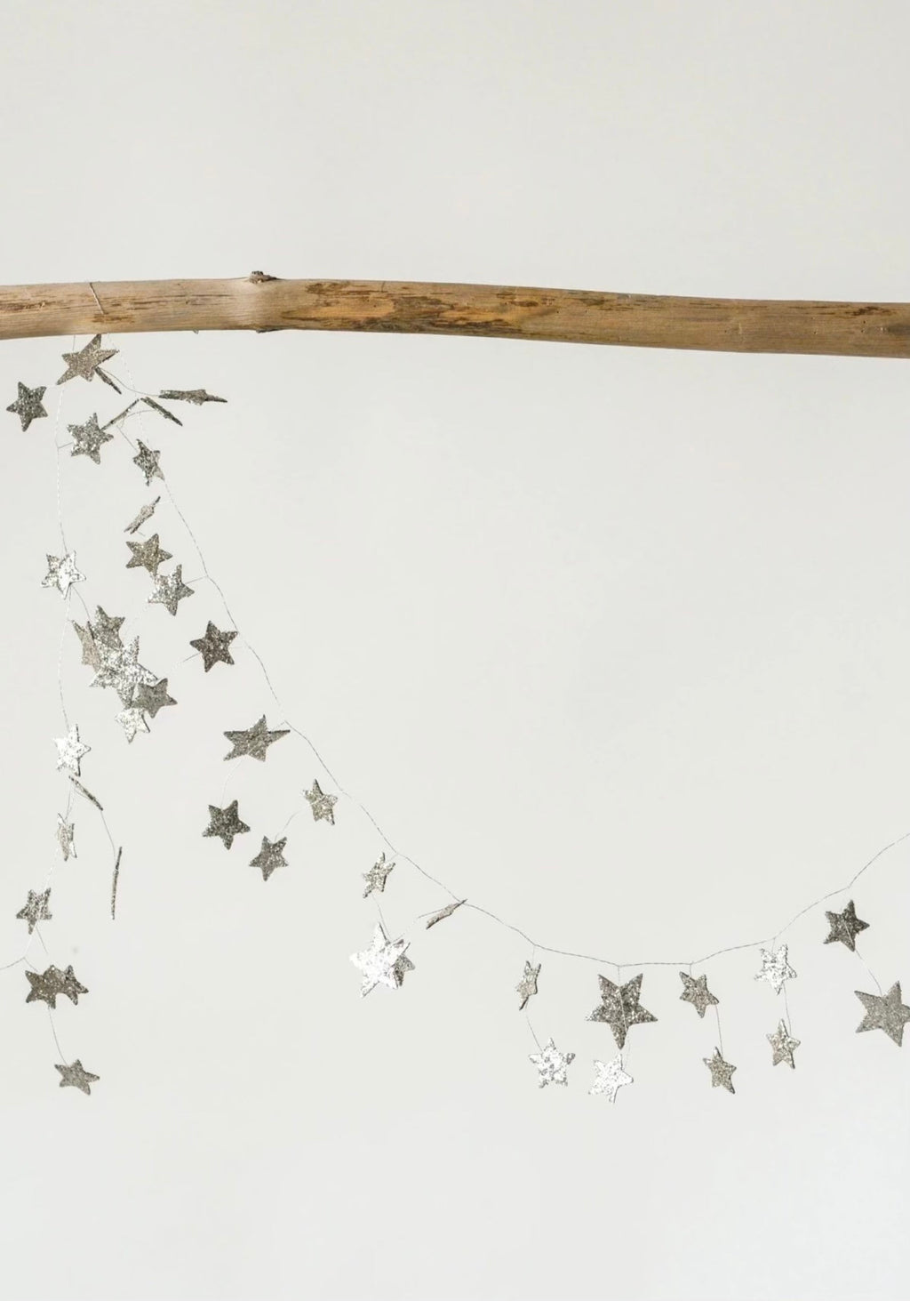 Silver Star Garland