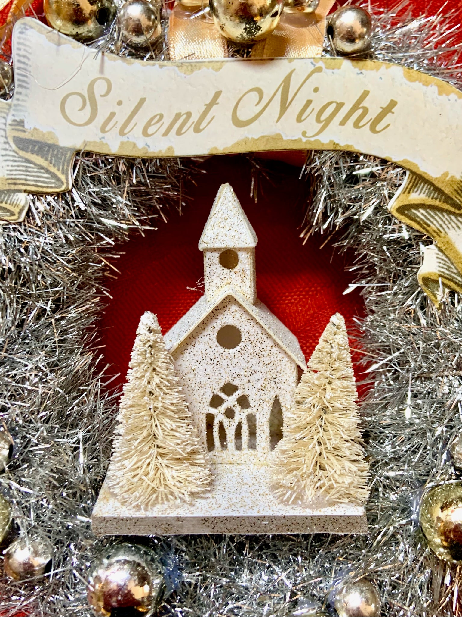 Small Silent Night Wreathe