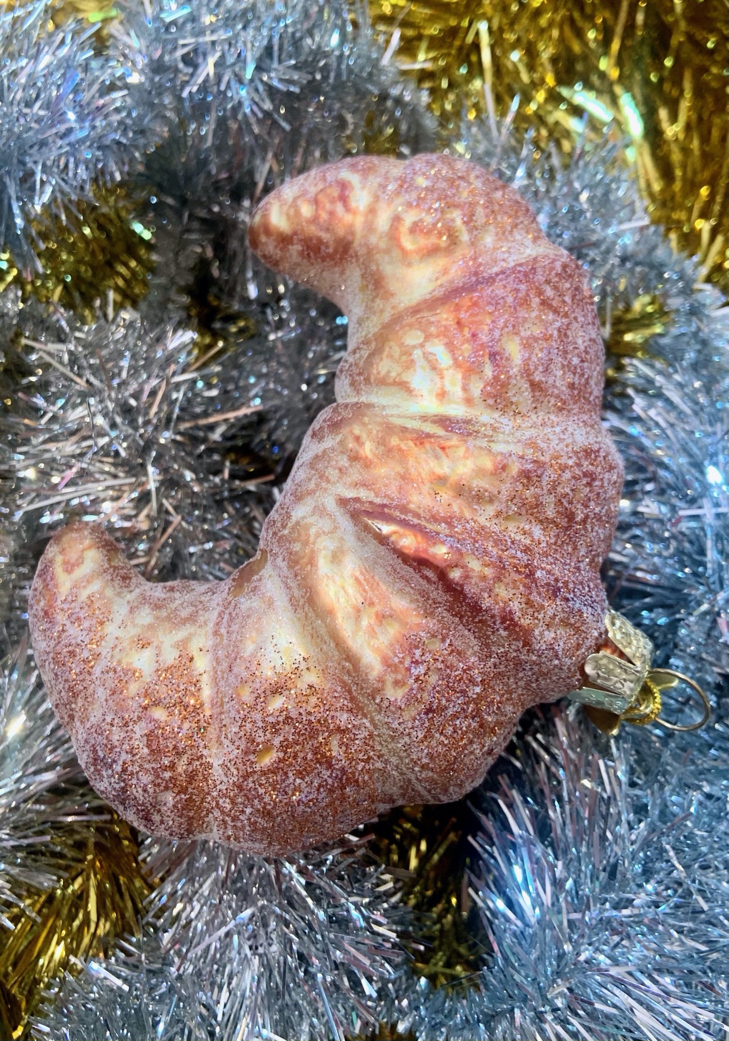 Croissant Ornament