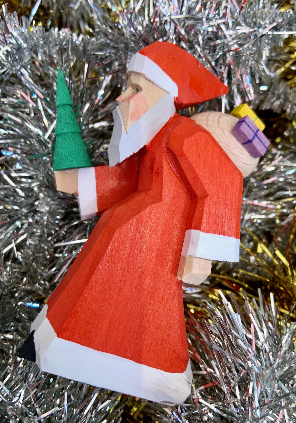 German Santa Ornament