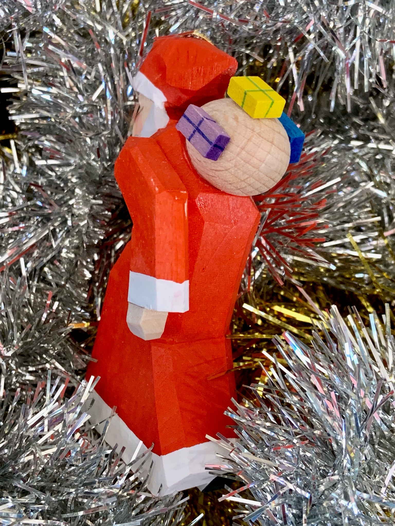 German Santa Ornament