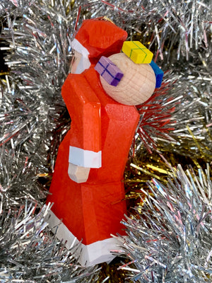 German Santa Ornament