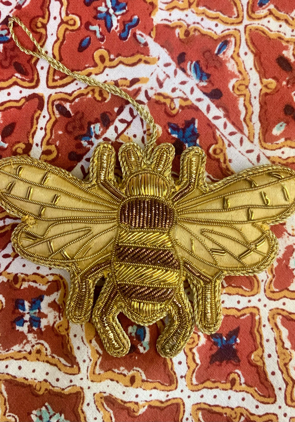 Hanging Beaded Bee