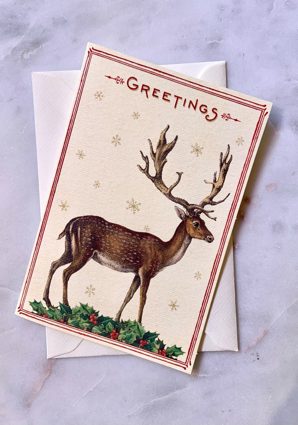 Reindeer Card