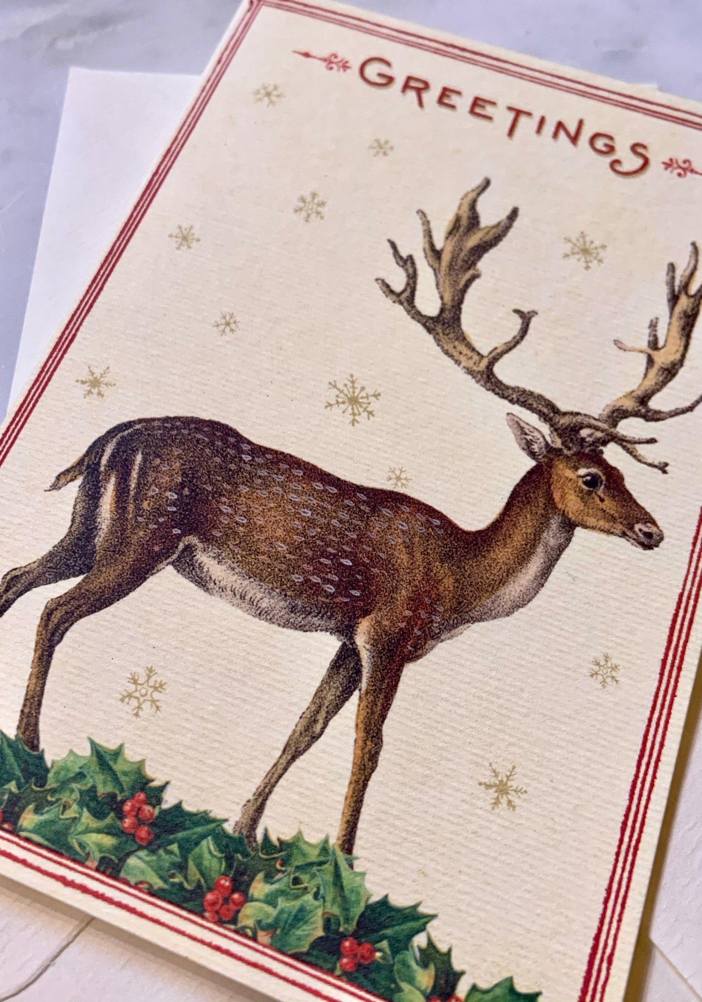 Reindeer Card