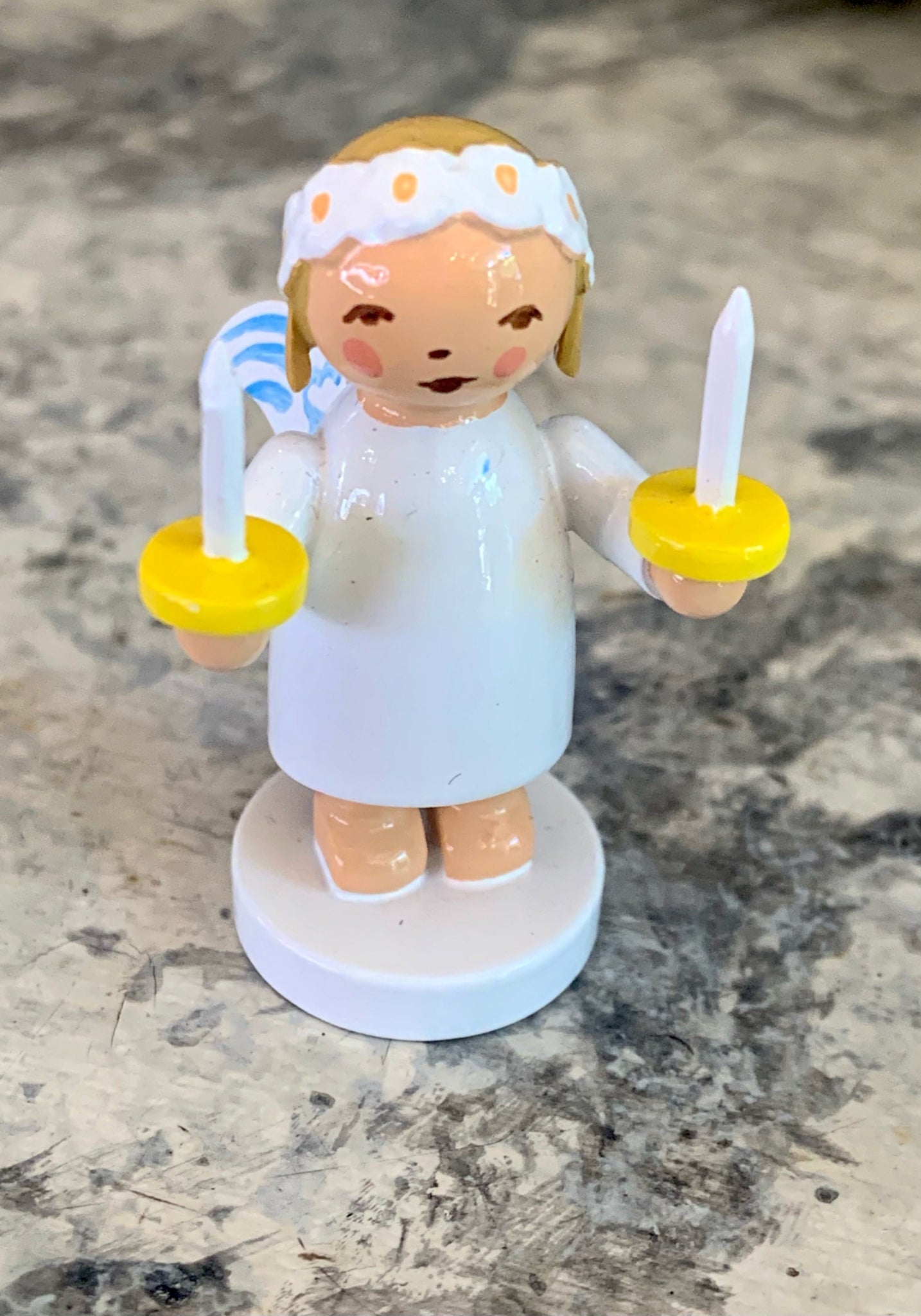Marguerite Angel with Candles
