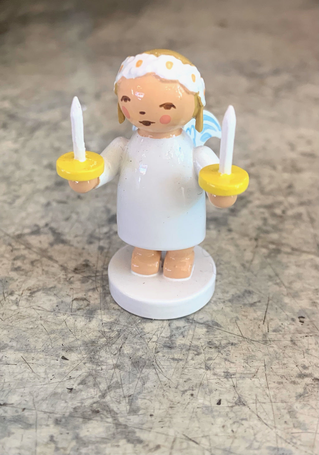 Marguerite Angel with Candles