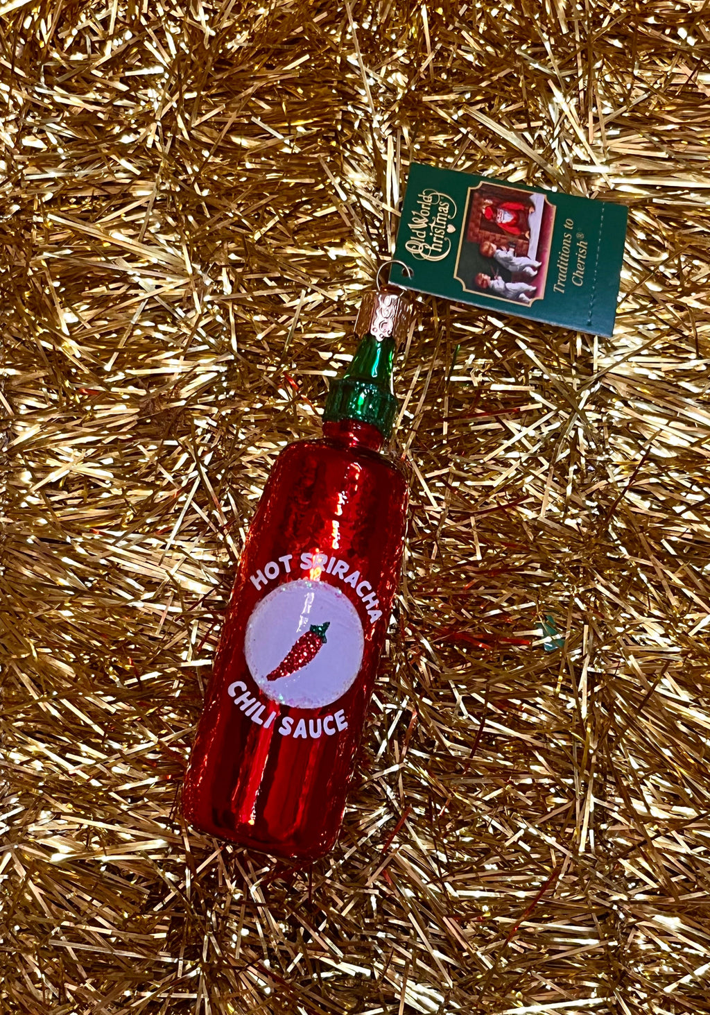Sriracha Ornament