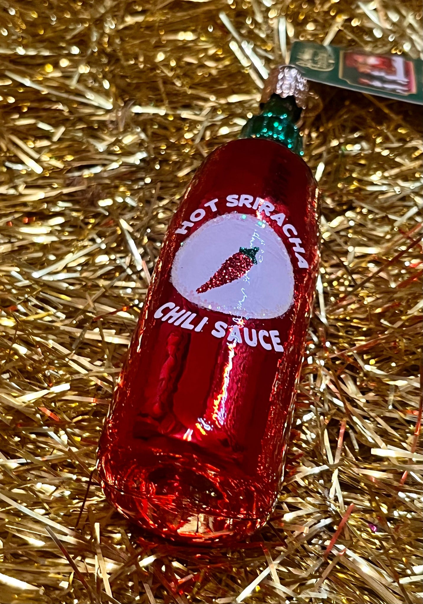 Sriracha Ornament