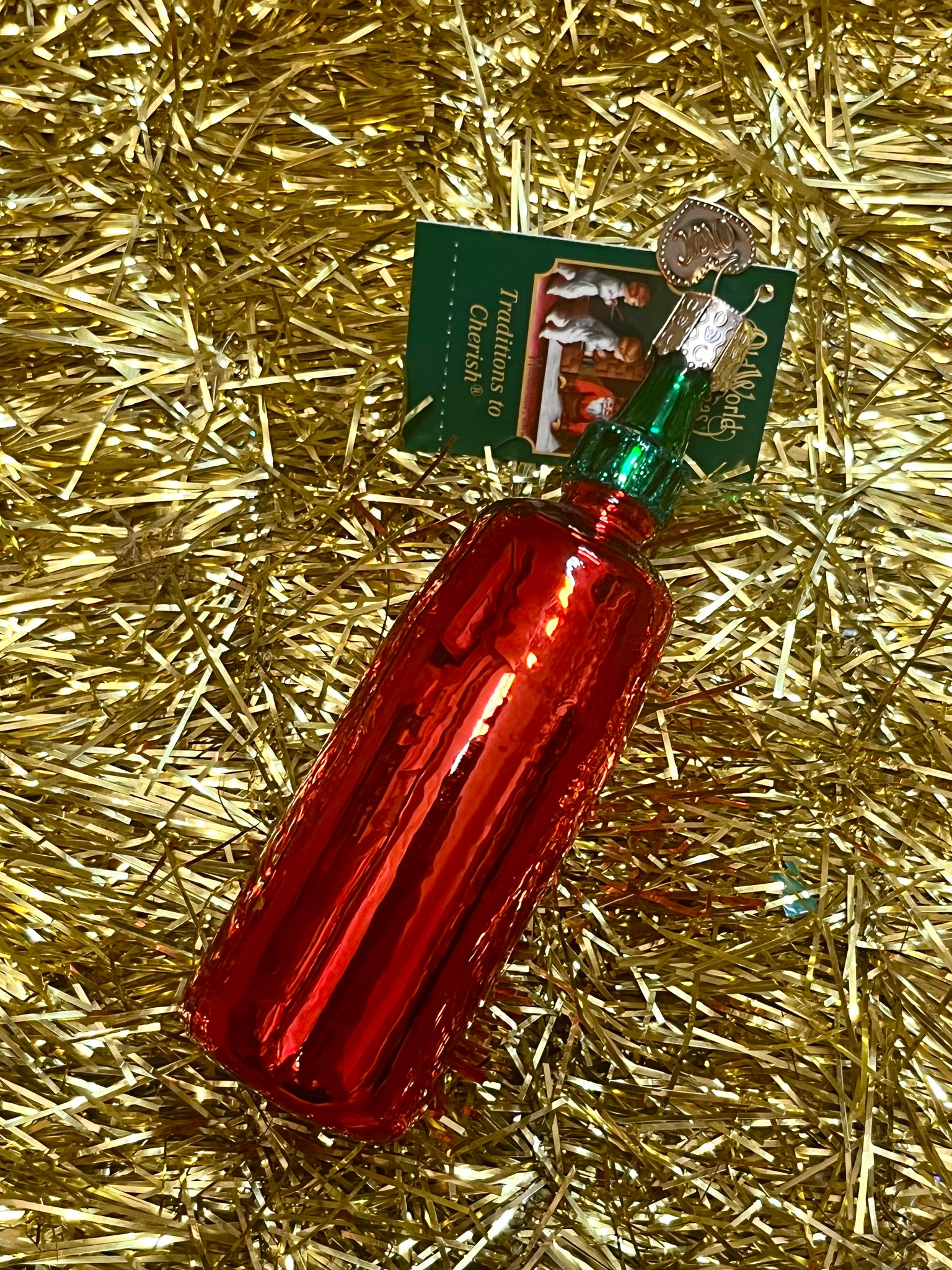Sriracha Ornament
