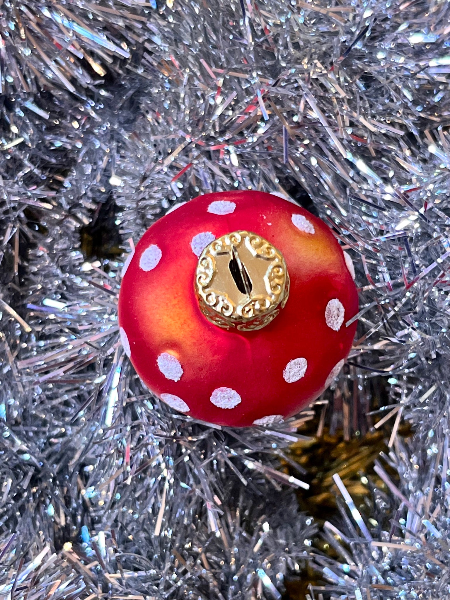 Small Mushroom Ornament