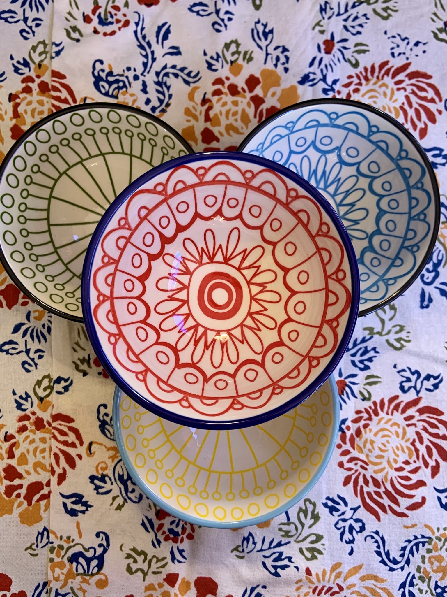 Set of Four Inside Out Bowls