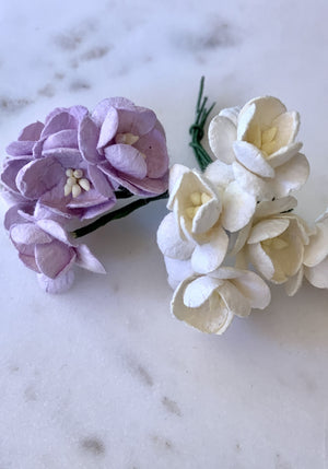 Pastel Paper Flowers