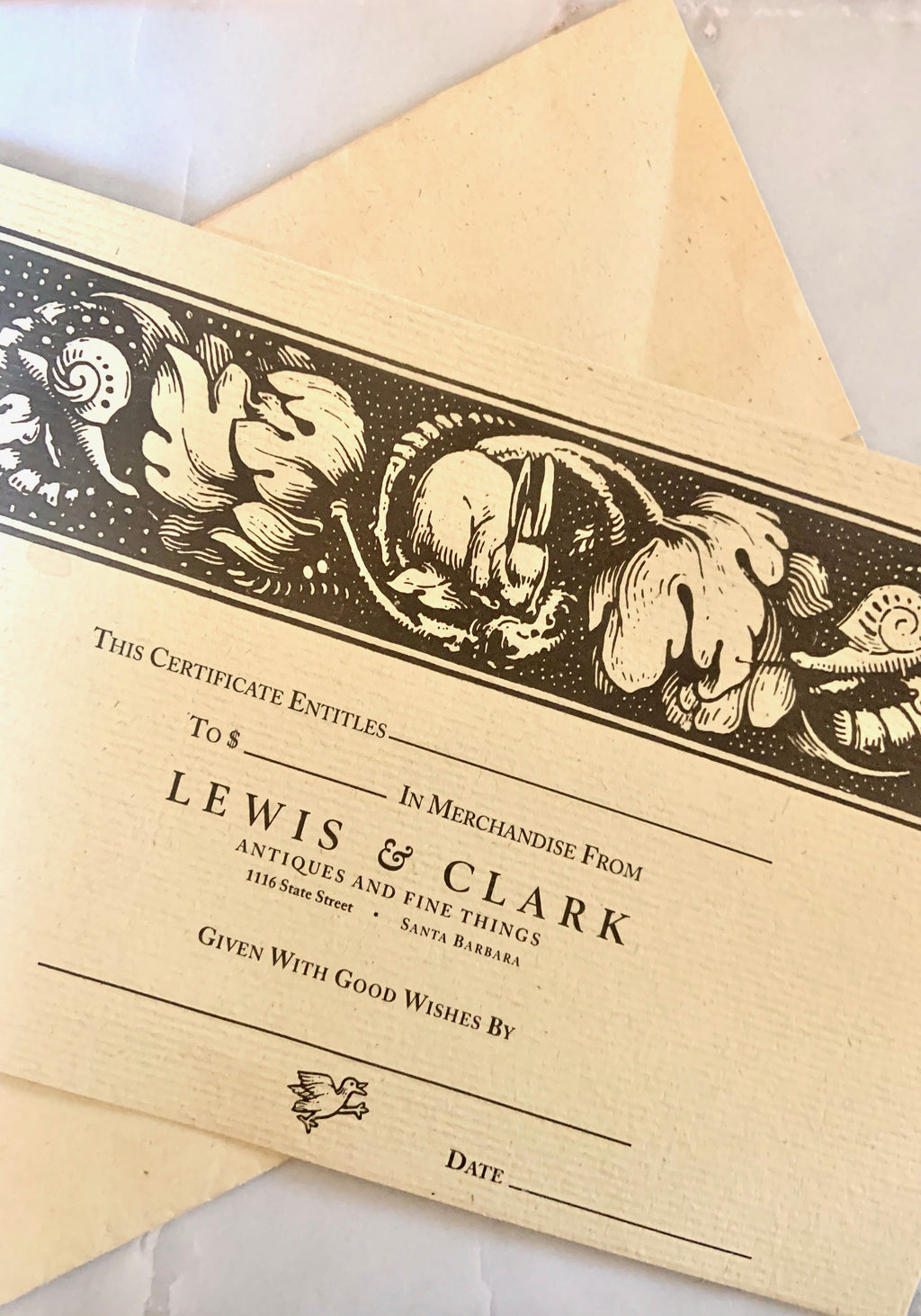 Gift Certificates