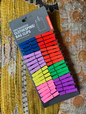 Set of Mini Clothes Pins