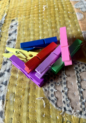 Set of Mini Clothes Pins