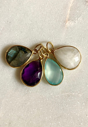 Semi-Precious Teardrop