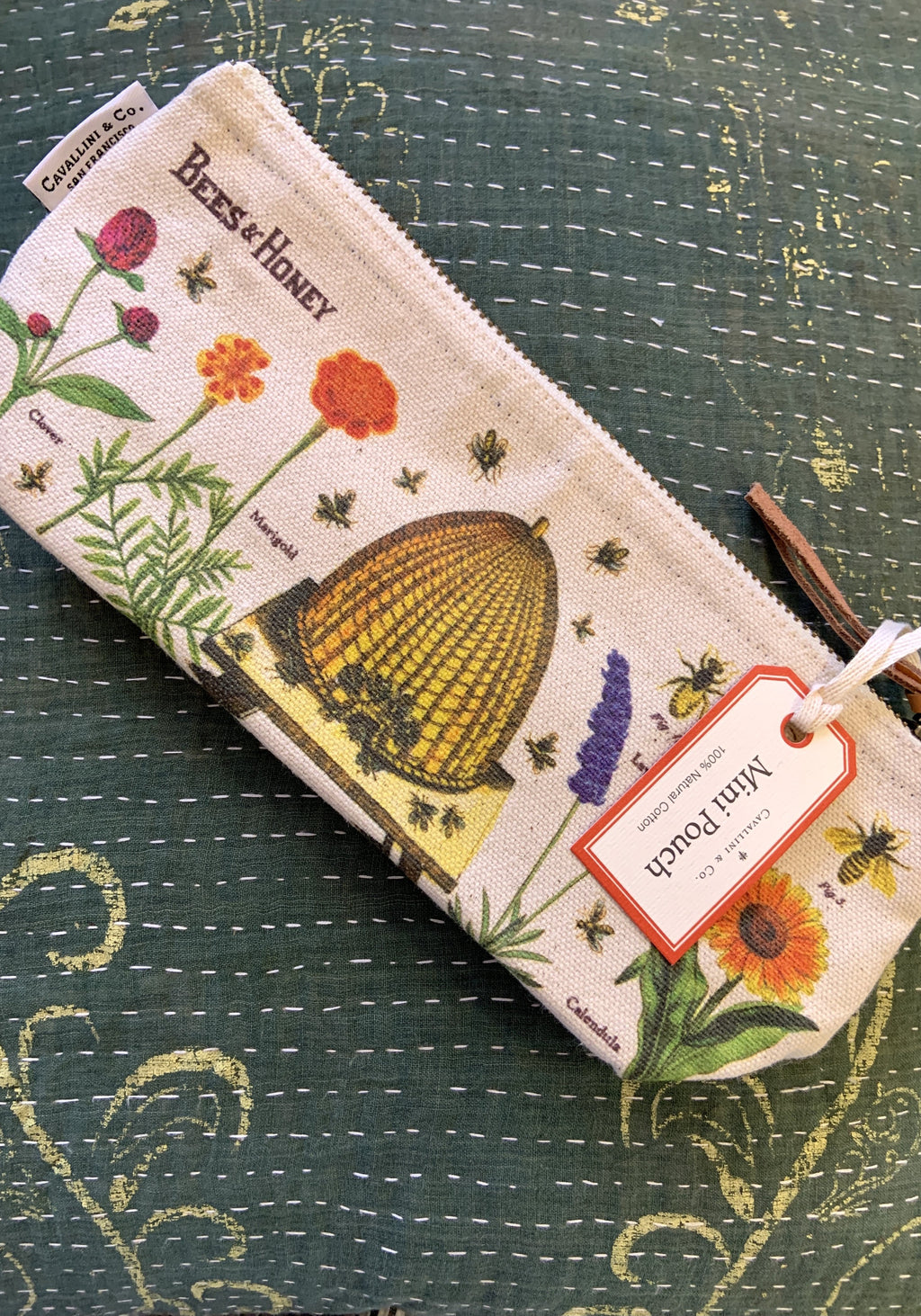 Bees & Honey Pencil Pouch