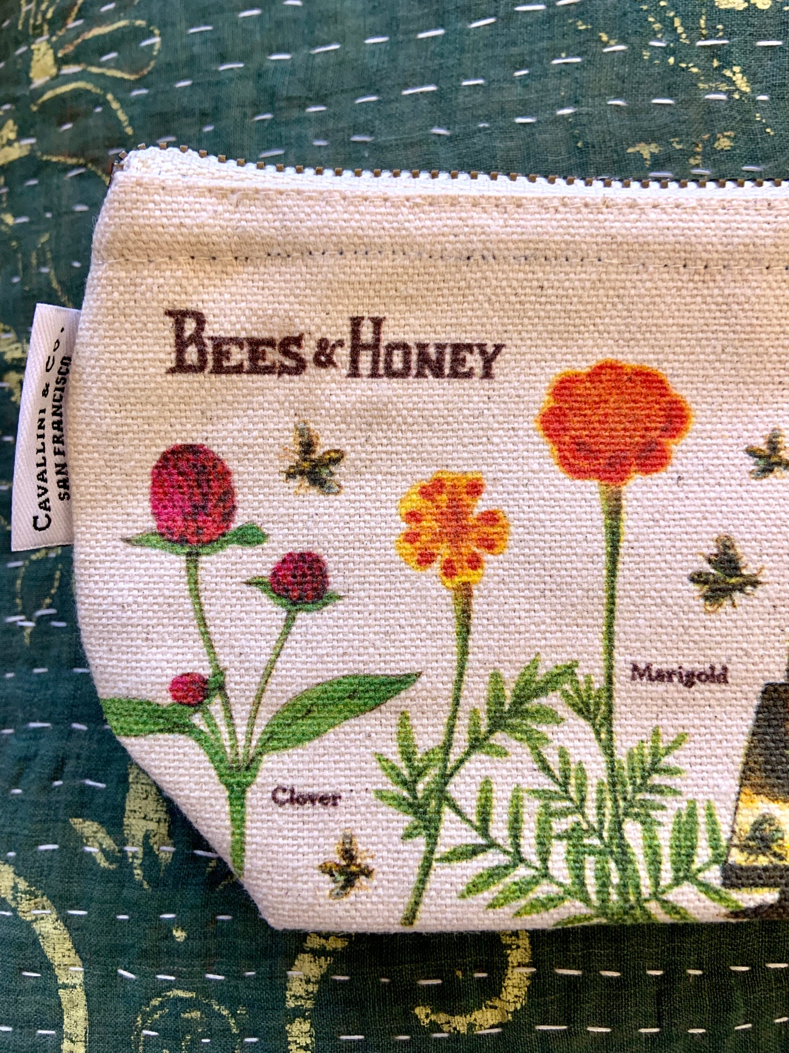Bees & Honey Pencil Pouch