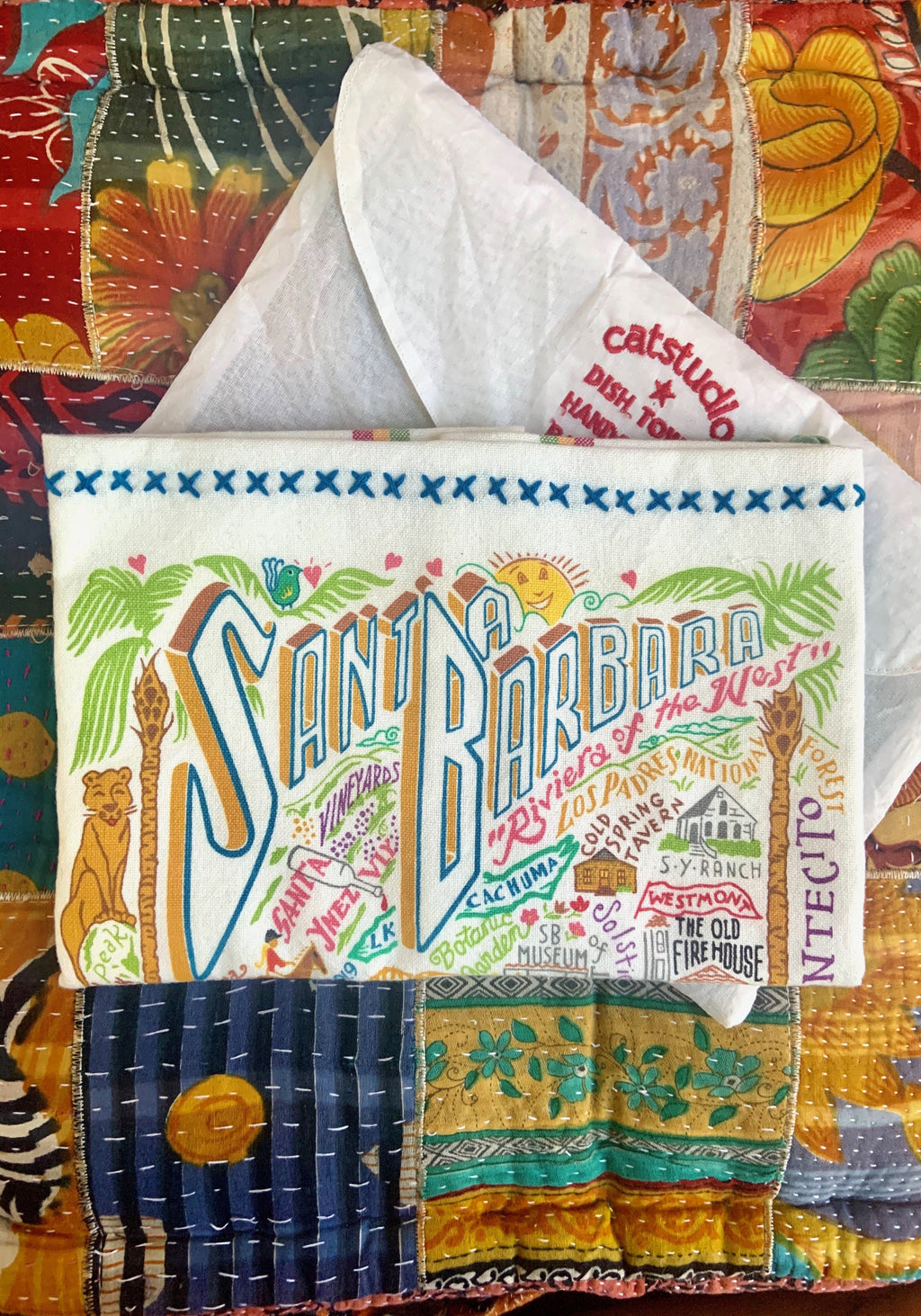 Santa Barbara Dish Towel