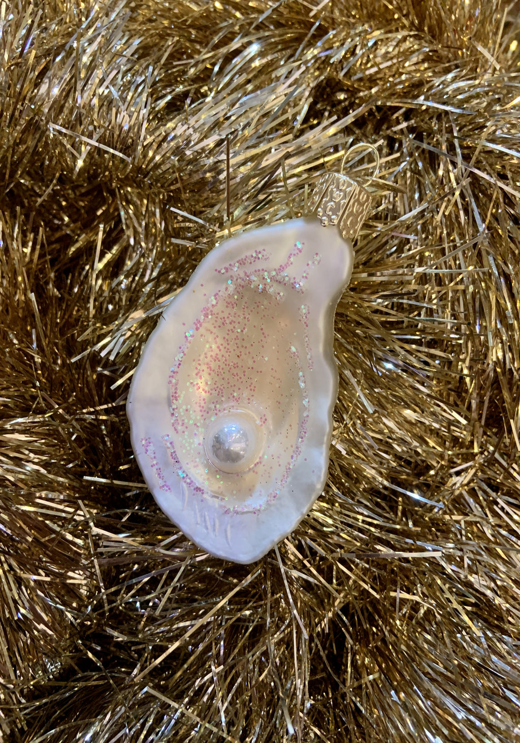 Oyster with Pearl Ornament