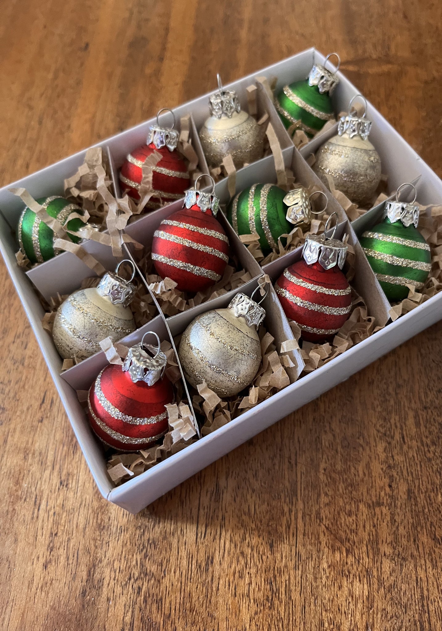Box of Mini Ball Ornaments