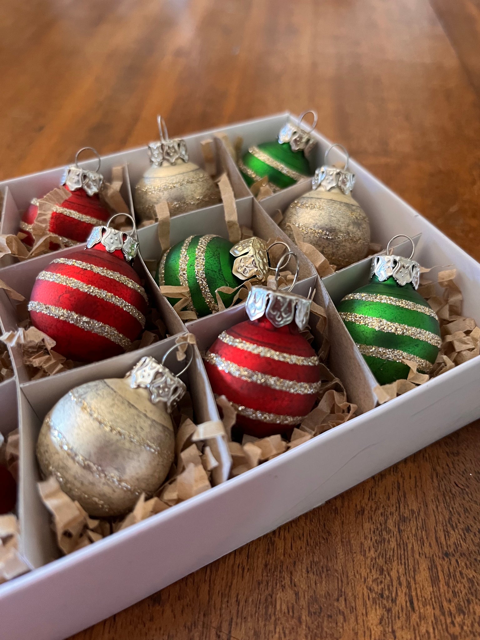 Box of Mini Ball Ornaments