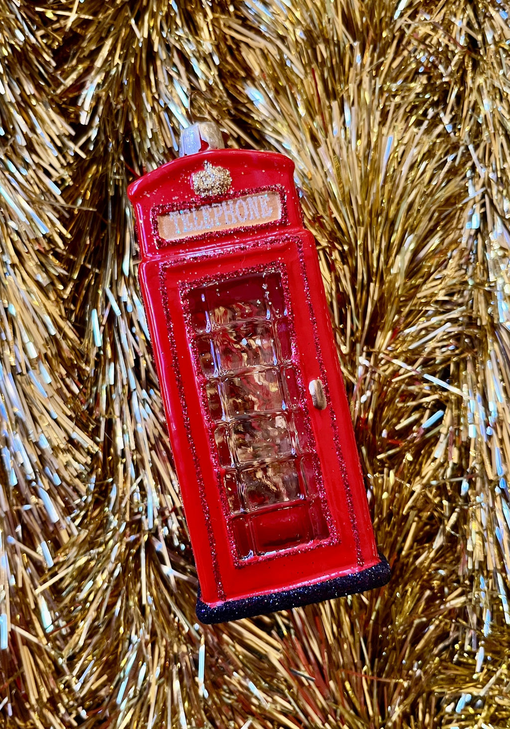 Red Telephone Box Ornament