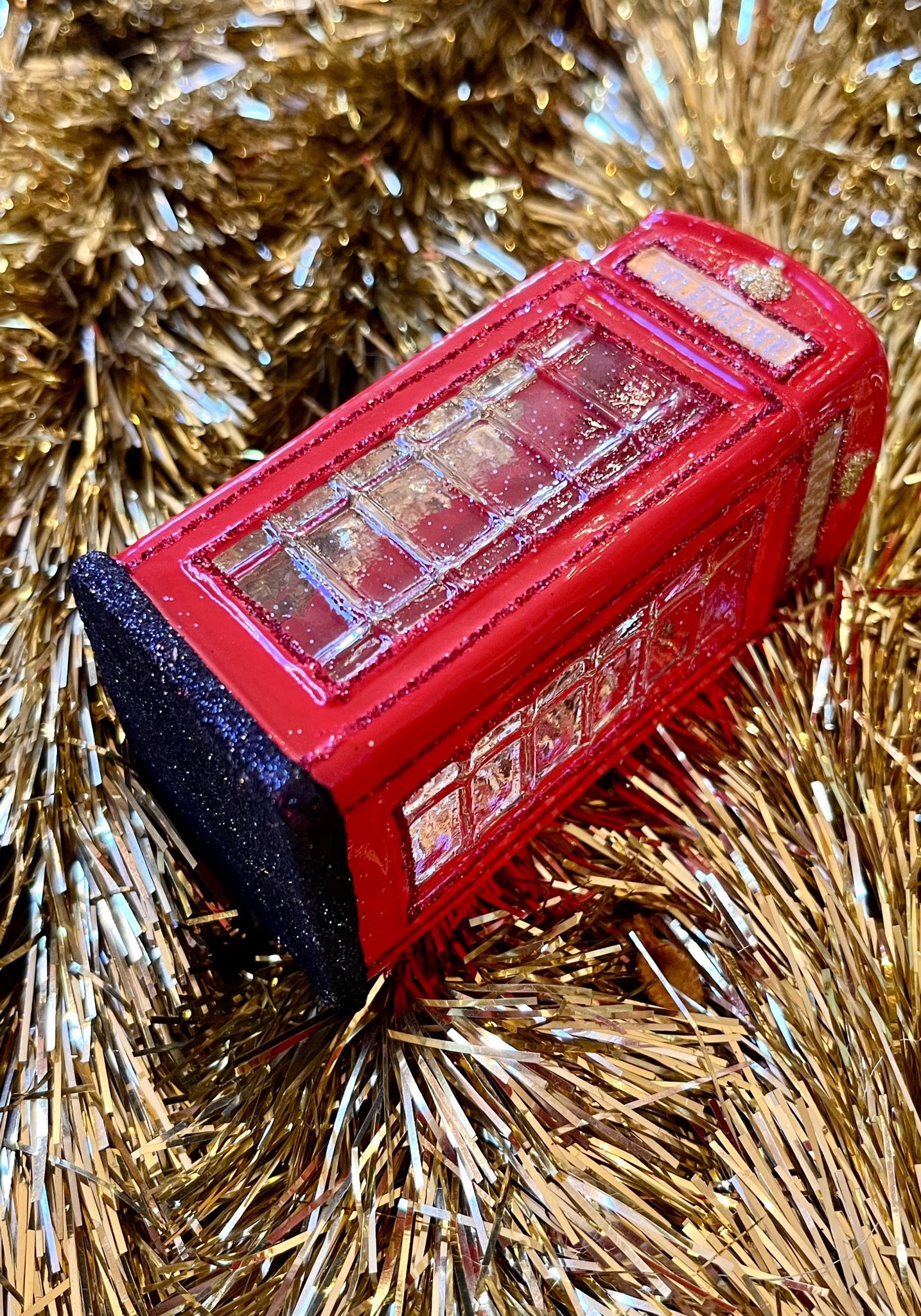 Red Telephone Box Ornament