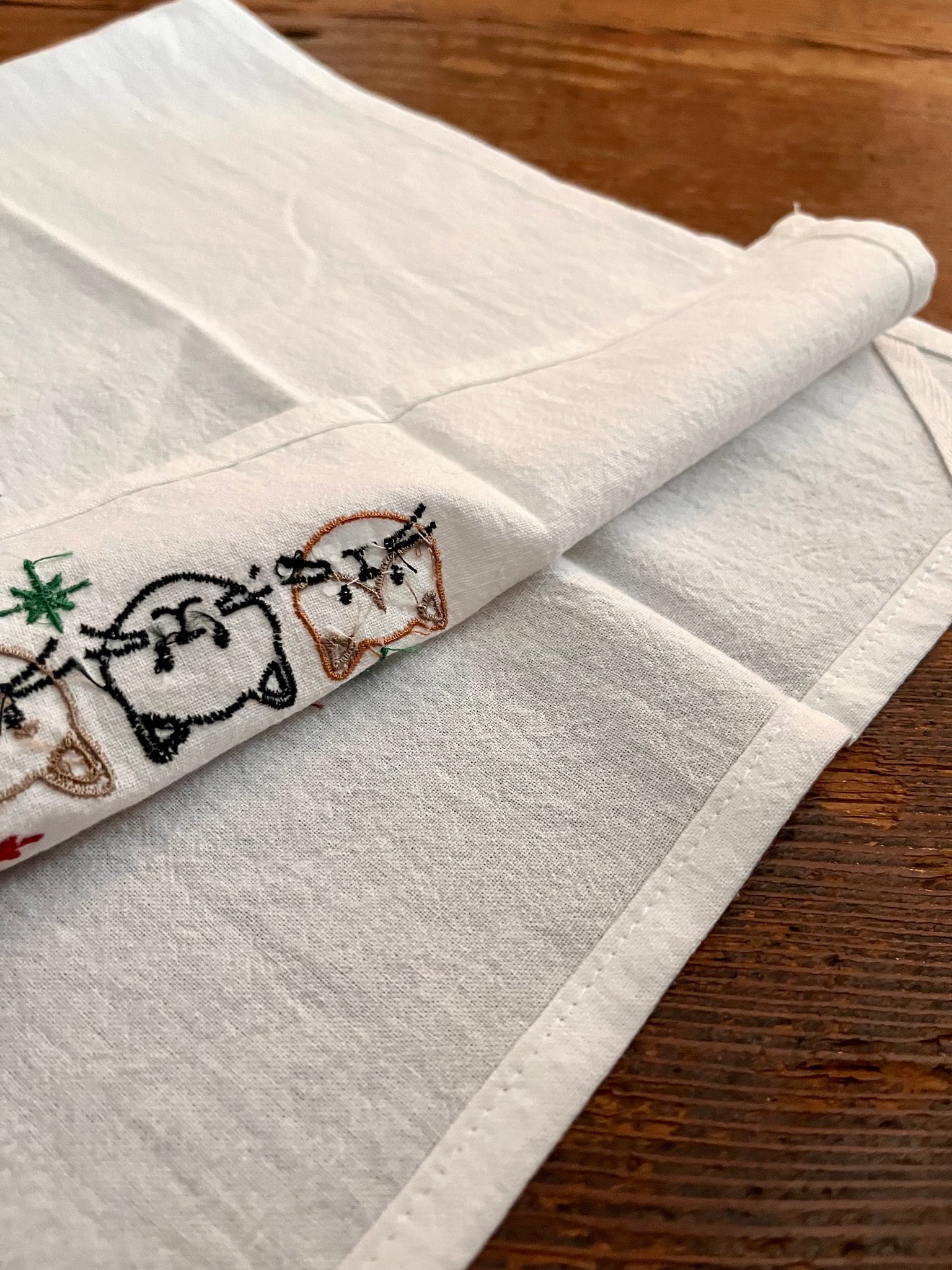 Tree of Cats Tea Towel