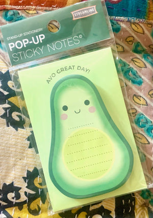 Avocado Sticky Notes