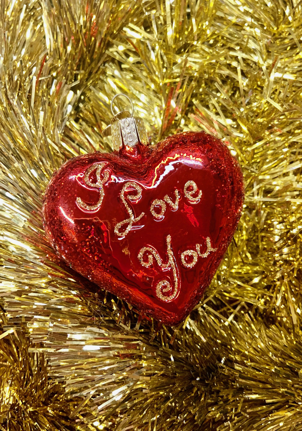 I Love You Ornament