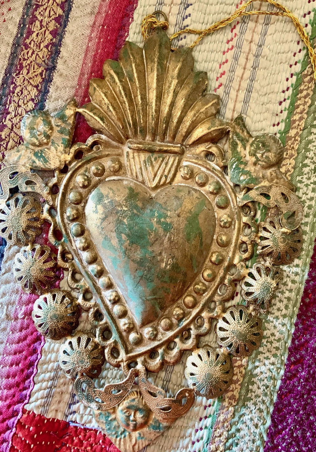 Gold Sacred Heart