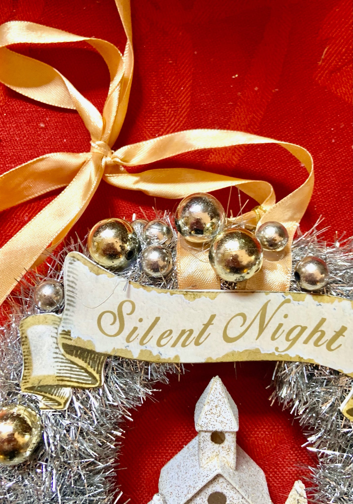 Small Silent Night Wreathe